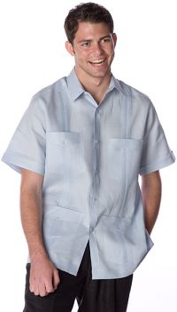 Short Sleeve Guayabera Shirt