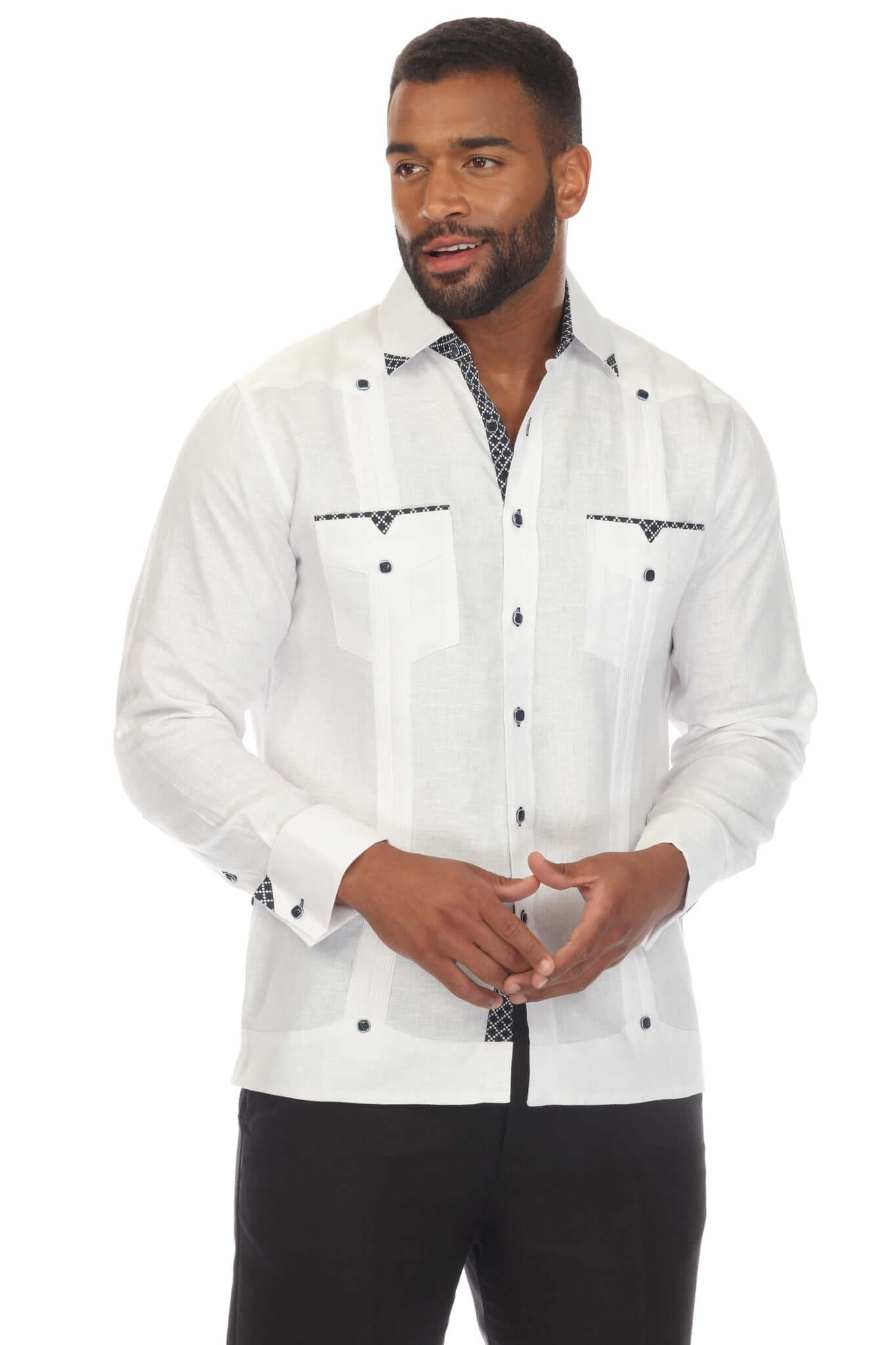 Mycubanstore item:M5401 Ultimate Caribbean Style Guayabera
