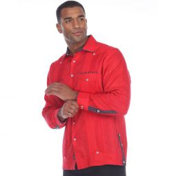 Chacabana with pocket and sleeve piping