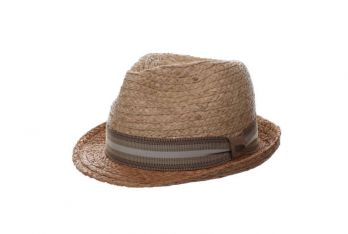 Solair Raffia Braid Fedora