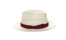 Long Bay vented toyo Fedora.