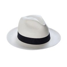 MyCubanStore Grade 14 Panama Fedora Hat, handmade in Ecuador
