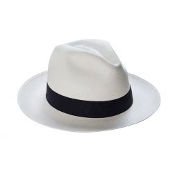 MyCubanStore Grade 14 Panama Fedora Hat, handmade in Ecuador