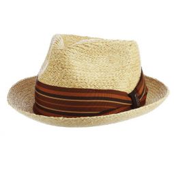 Alessandro Braided Raffia Fedora