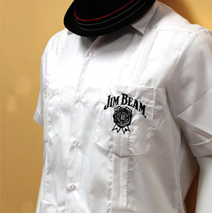 Basic Guayabera Corporate logo Detail