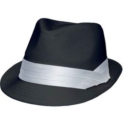 Joe Jazz Poly-Wool Black Elegant Fedora