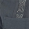 DISCONTINUED: Clergy Guayabera 50% Cotton. - 2X(18 3/4)