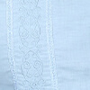 Square Buttoned Short Sleeve Chacabana. - White