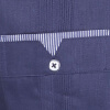 Pin Stripe Pattern Trim Chacabana - White/Pink