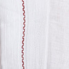 Modern Embroidered Chacabana - White/Black