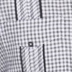 Gingham chacabana shirt - Navy