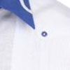 Chacabana Elegante with cuffs and sleeve design - White/Black