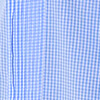 Gingham Linen Camp Shirt guayamisa. - Black