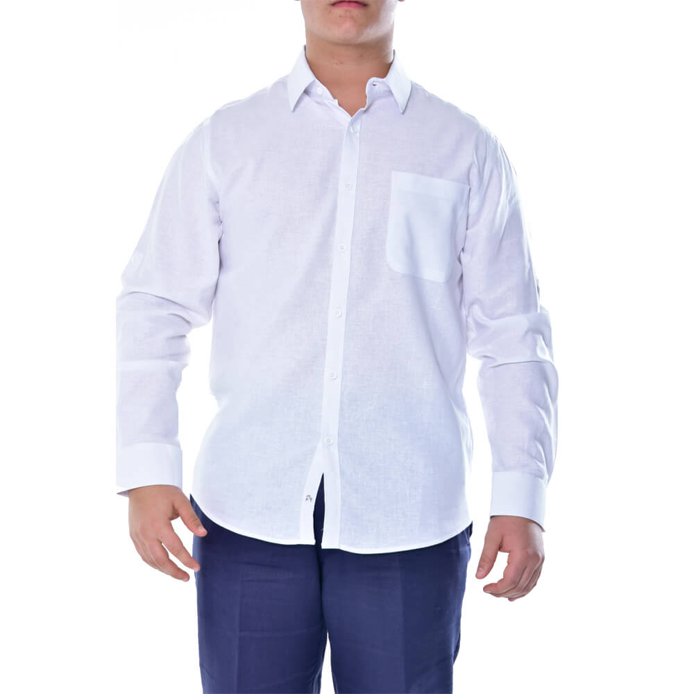 Mycubanstore item:MLS3103 Tropical Florida Sun Pure Linen Shirt