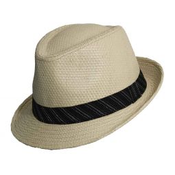 Havana Nights Matte Toyo Fedora Hat