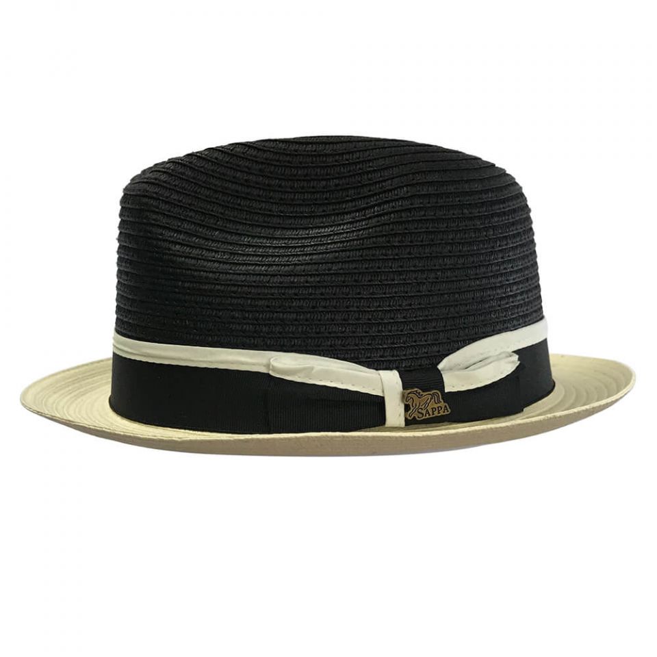 Mycubanstore item:Z1901 Two tone fedora by Sappa. Mycubanstore item:Z1901 Two tone fedora by Sappa.