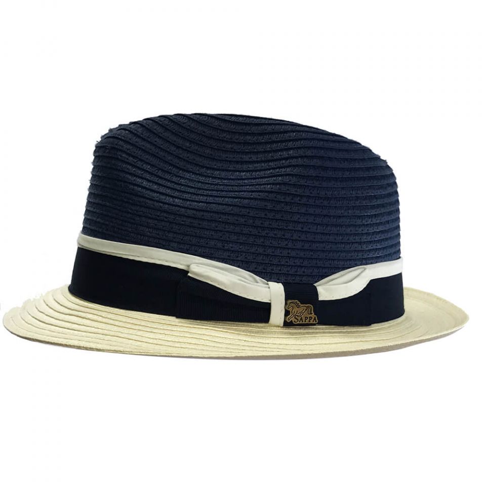 Wide Brim Two Tone Fedora Hat Unisex Dress Felt Panama Hat Adult Sizes FADACHY Trendy Fedora Felt Hat Wide Brim Wool Hat Dress  main image 4