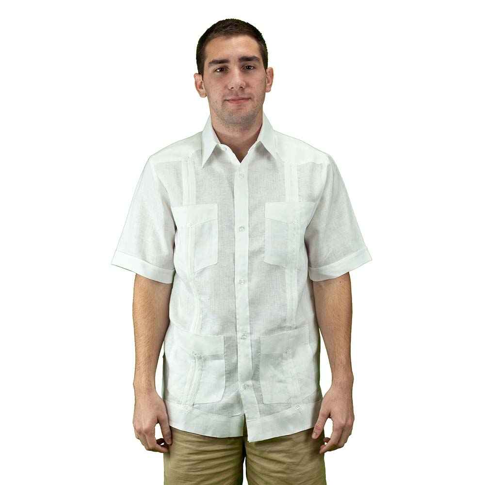 Men Linen Guayabera Shirt | On sale today!, Ships free on $40