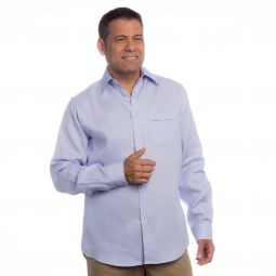 Men's Long Sleeve Linen Shirt